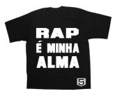 Camiseta Suburbios - Rap É Minha Alma